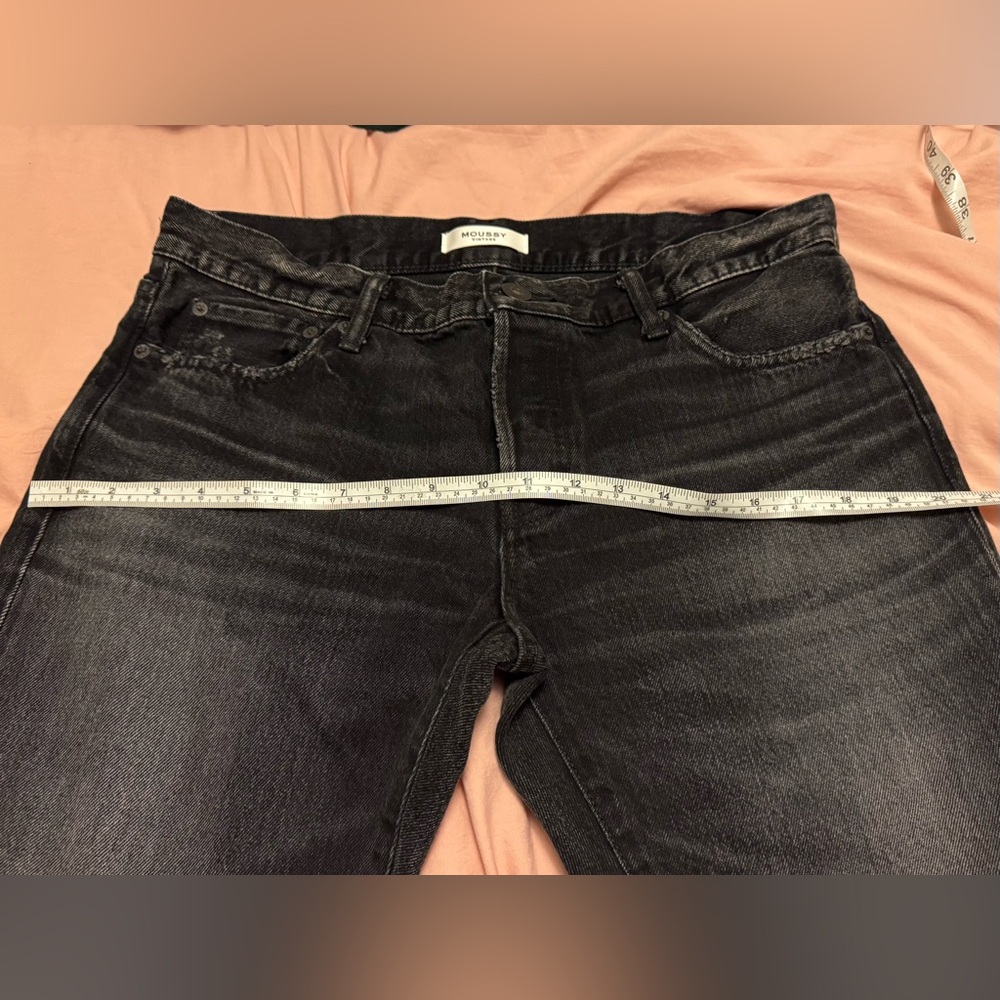 Moussy vintage low rise tapered jeans - Picture 11 of 12